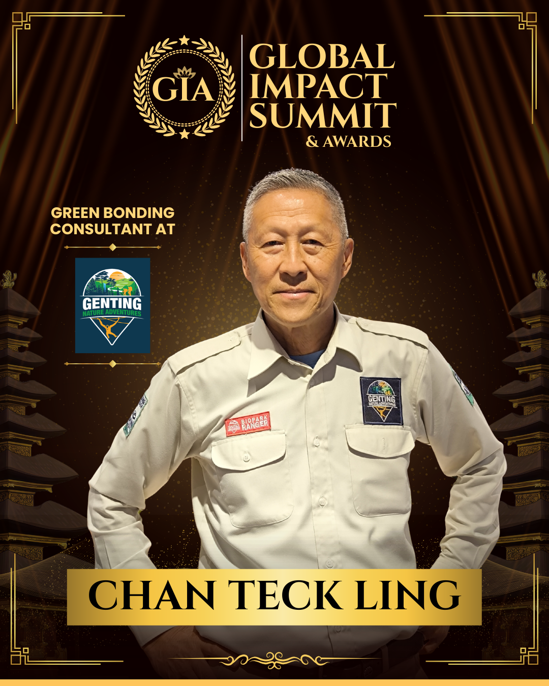 Chan Teck Ling, Eddie